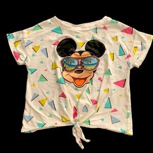 Girls Mickey Mouse Zara tee